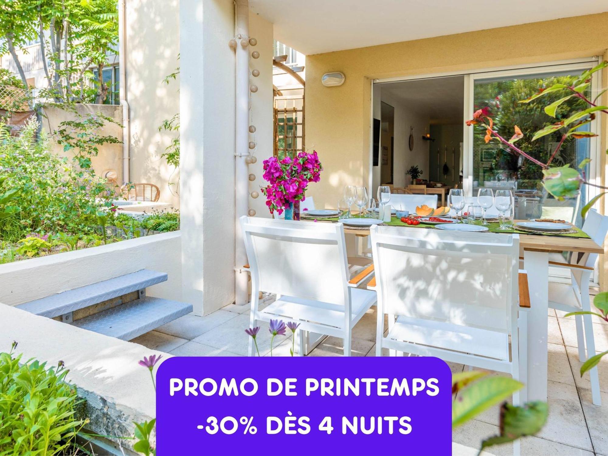Bao Location - Ideal Pro & Groupe - Calme - Lumineux - Wifi - Terrasse - Jardin - Plage A 2Km - Proche Centre Ville, Gare, Commerces - Parking Prive Toulon Extérieur photo